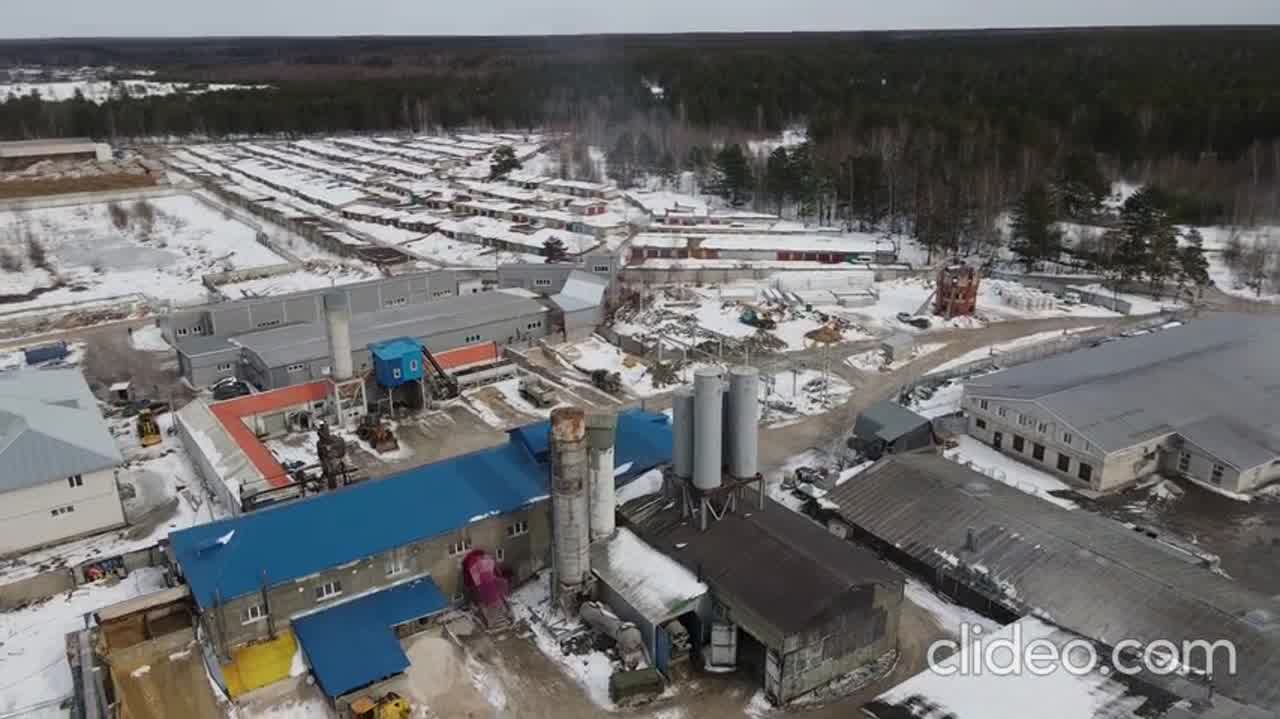 Силосы и смесительный узел